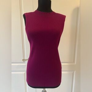 NWT Michael Stars sleeveless sweater top - size XL